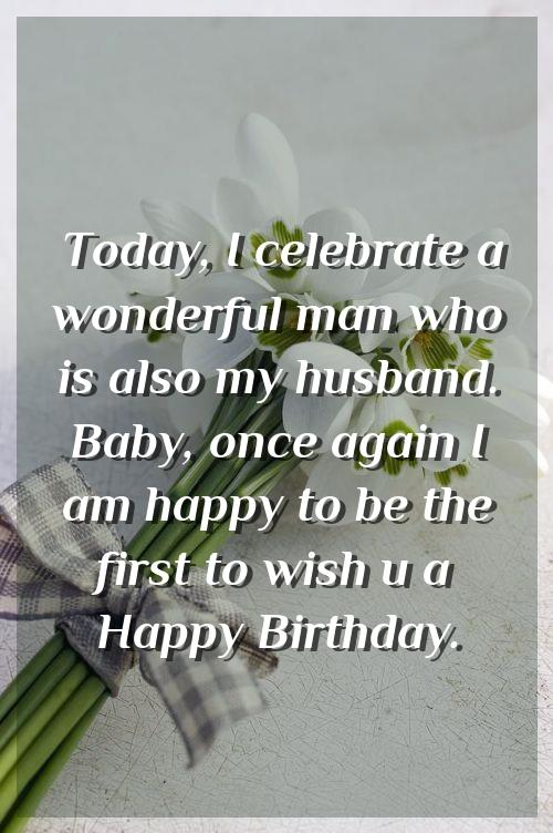 most beautiful birthday wishes for husband